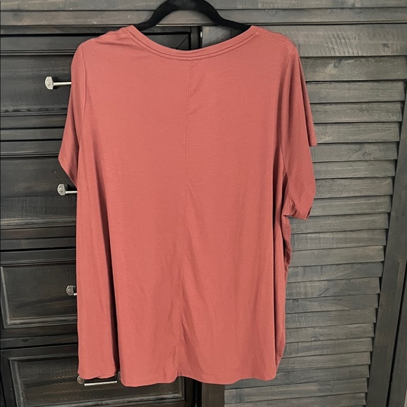 Athleta Terracotta Stratus short Sleeve Tee - Picture 3 of 4